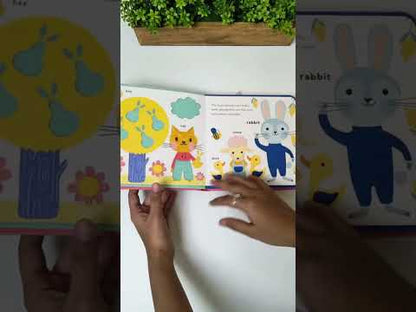 Soft to Touch Words: Wild Animals Board book