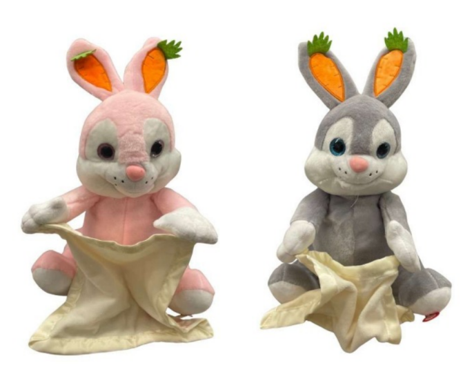 Rabbit Peek A Boo Musical Plush Toy