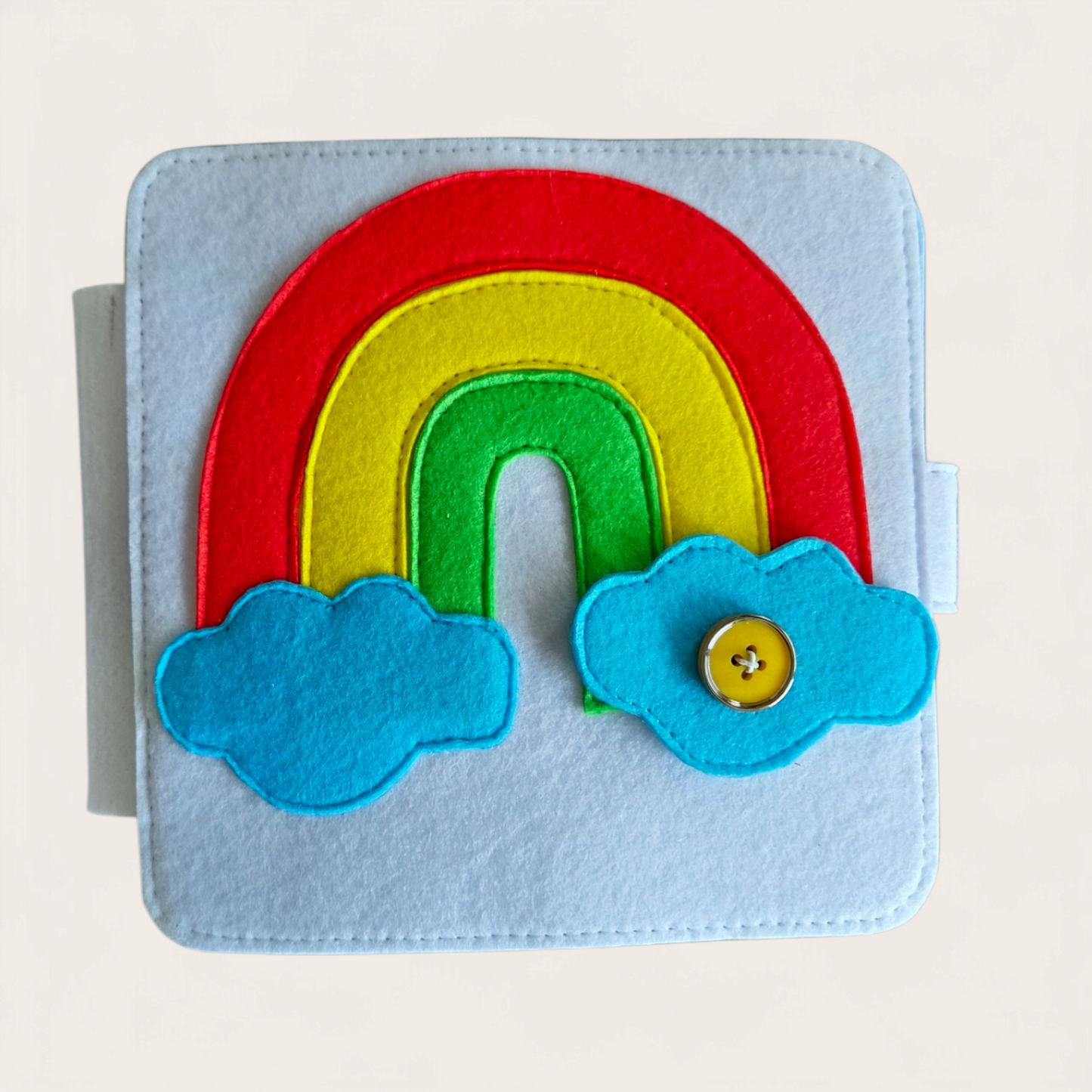Baby Busy Book for Toddlers Aged 6-24 Months - Fun Activity Fabric Quiet Book