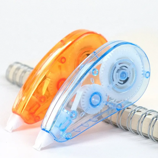 Set of 2 8m Strip Correction Tape – Multipurpose with Front Cap
