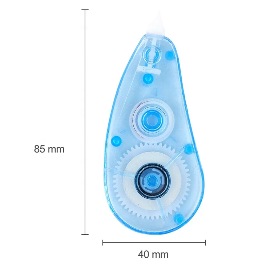 Set of 2 8m Strip Correction Tape – Multipurpose with Front Cap