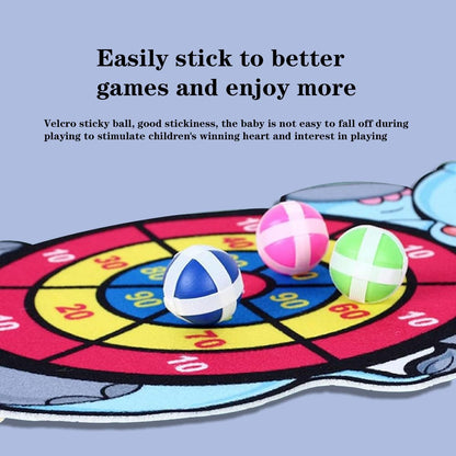 Felt Dart Board Game – Indoor Fun with Velcro Balls