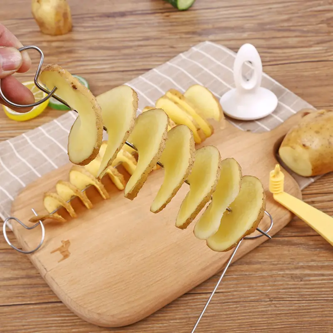 Potato Spiral Cutter for Home Use | Essential Kitchen Tool for Creative Cooking