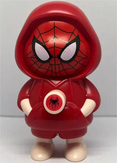 Face Changing Keychain – Red Spider Cartoon Toy