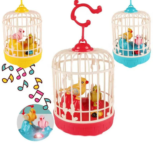 Talking Bird Voice Controlled Singing Interactive Play for Kids Dual Birds